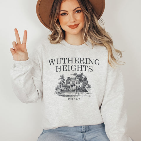 Wuthering Heights Est 1847 sweatshirt | Emily Bronte Wuthering Heights Est 1847 sweatshirt | Emily Bronte