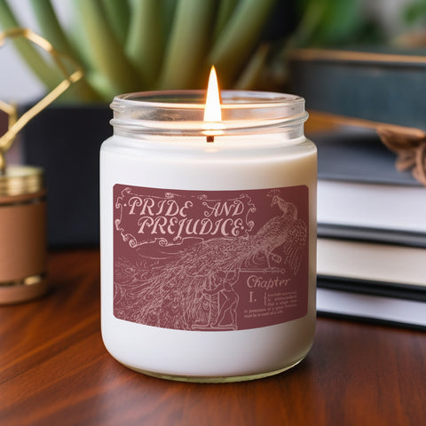Pride and Prejudice 9z Scented Candle | Jane Austen Pride and Prejudice 9z Scented Candle | Jane Austen