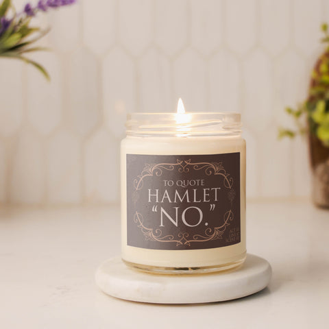 No Hamlet 9z Scented Candle | Shakespeare No Hamlet 9z Scented Candle | Shakespeare