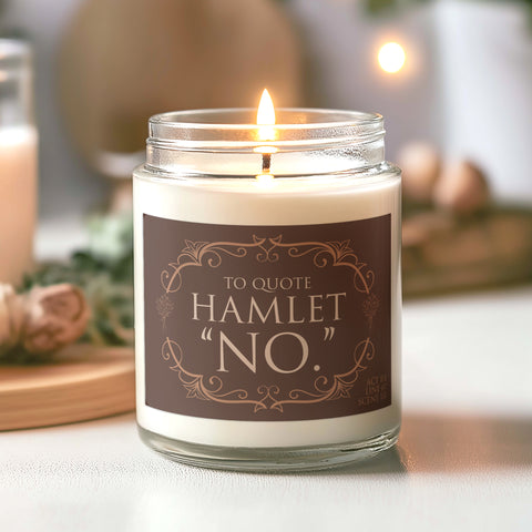 No Hamlet 9z Scented Candle | Shakespeare No Hamlet 9z Scented Candle | Shakespeare