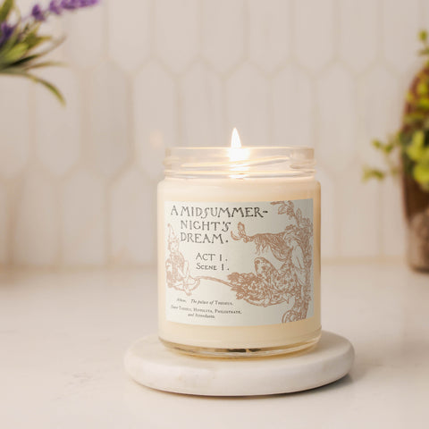 Midsummer Night's Dream 9z Scented Candle | Shakespeare Midsummer Night's Dream 9z Scented Candle | Shakespeare