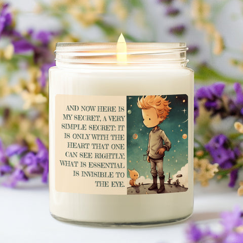 Invisible to the eye 9z Scented Candle | Little Prince Invisible to the eye 9z Scented Candle | Little Prince