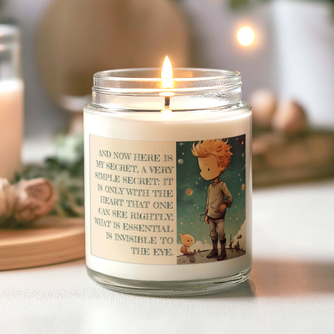 Invisible to the eye 9z Scented Candle | Little Prince Invisible to the eye 9z Scented Candle | Little Prince