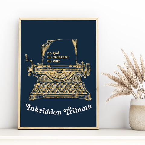 Inkridden Tribune print | Divine Rivals poster Inkridden Tribune print | Divine Rivals poster