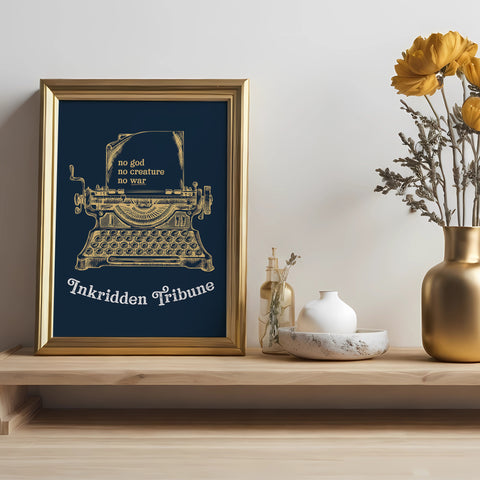 Inkridden Tribune print | Divine Rivals poster Inkridden Tribune print | Divine Rivals poster