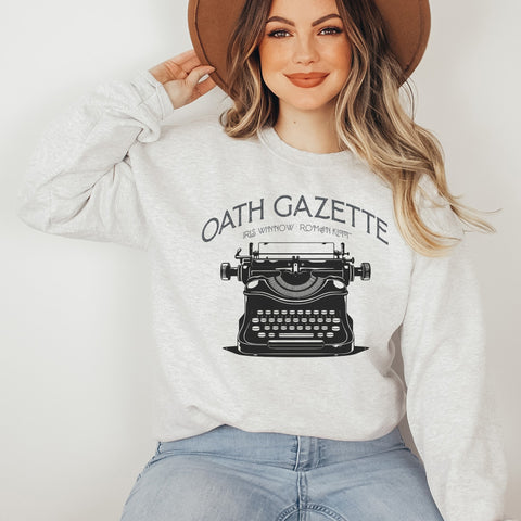 Oath Gazette sweatshirt | Divine Rivals Oath Gazette sweatshirt | Divine Rivals