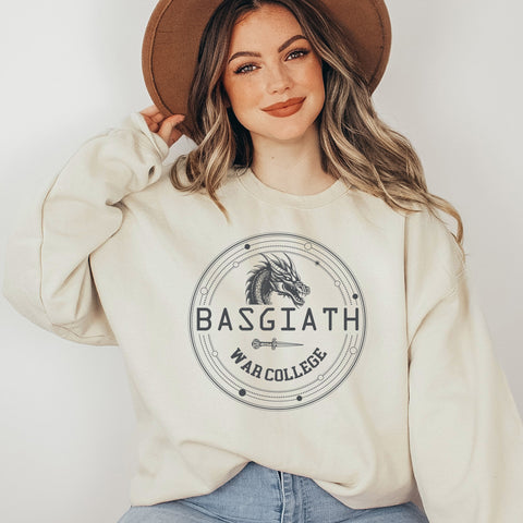 Basgiath War College Sweatshirt | Fourth Wing Basgiath War College Sweatshirt | Fourth Wing