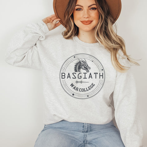 Basgiath War College Sweatshirt | Fourth Wing Basgiath War College Sweatshirt | Fourth Wing