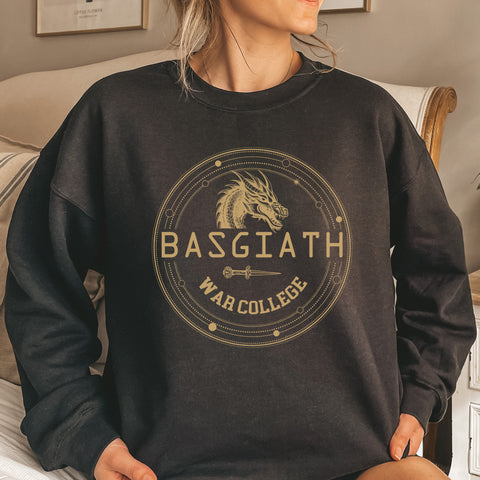 Basgiath War College Sweatshirt | Fourth Wing Basgiath War College Sweatshirt | Fourth Wing