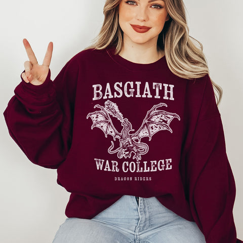 Basgiath War College sweatshirt | Fourth wing Basgiath War College sweatshirt | Fourth wing