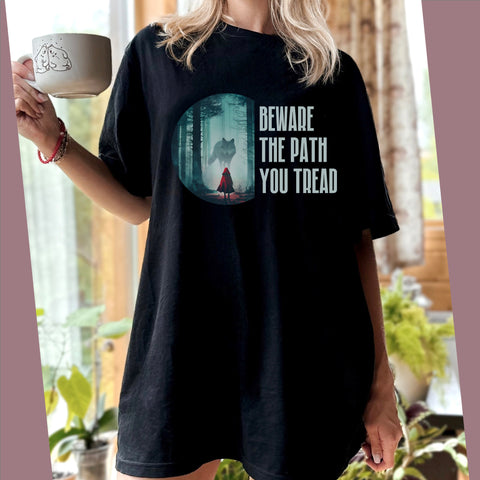 Beware the path you tread - Little Red  Riding Hood | Grim Brothers Fairy Tales Beware the path you tread - Little Red  Riding Hood | Grim Brothers Fairy Tales