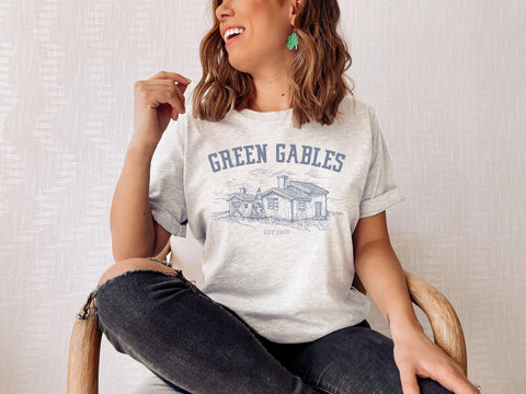 Green Gables T-Shirt | Anne Of Green Gables Green Gables T-Shirt | Anne Of Green Gables