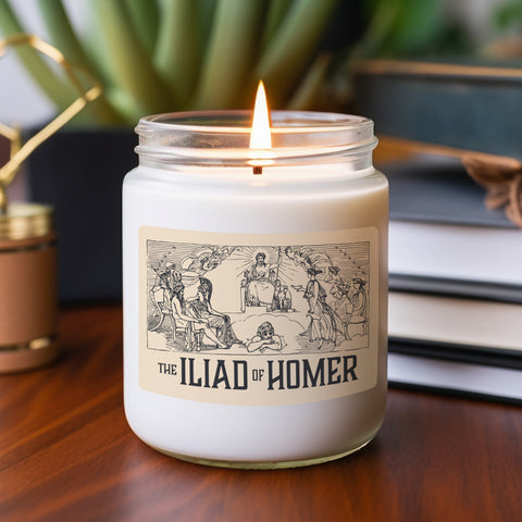 Homer 9z Scented Candle | The Iliad Homer 9z Scented Candle | The Iliad