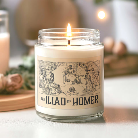 Homer 9z Scented Candle | The Iliad Homer 9z Scented Candle | The Iliad