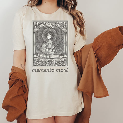 Memento Mori t-shirt | Marcus Aurelius & Stoicism Memento Mori t-shirt | Marcus Aurelius & Stoicism