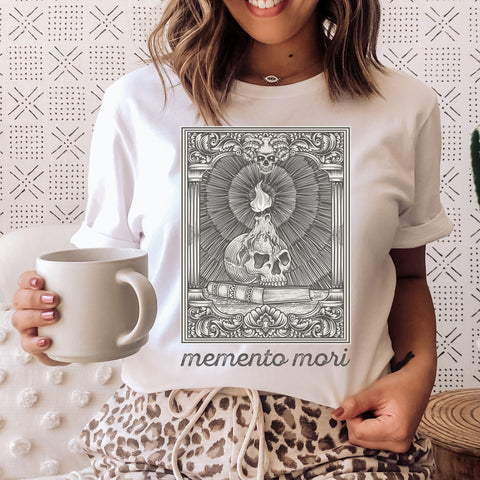 Memento Mori t-shirt | Marcus Aurelius & Stoicism Memento Mori t-shirt | Marcus Aurelius & Stoicism