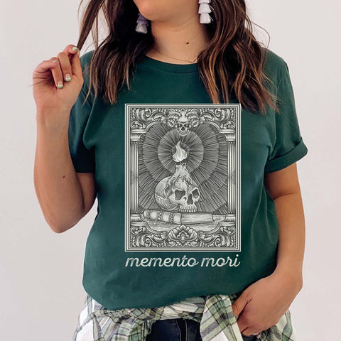 Memento Mori t-shirt | Marcus Aurelius & Stoicism Memento Mori t-shirt | Marcus Aurelius & Stoicism