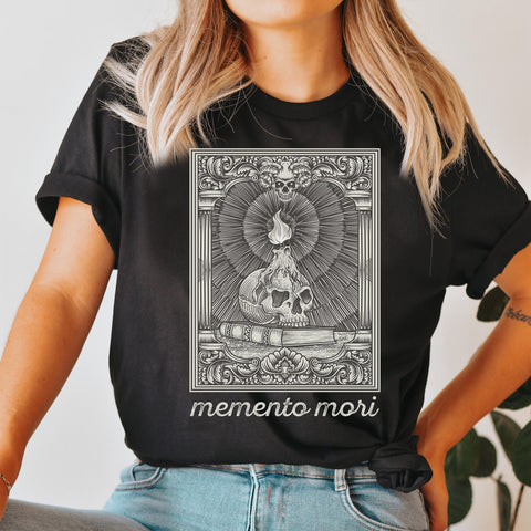 Memento Mori t-shirt | Marcus Aurelius & Stoicism Memento Mori t-shirt | Marcus Aurelius & Stoicism