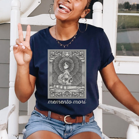 Memento Mori t-shirt | Marcus Aurelius & Stoicism Memento Mori t-shirt | Marcus Aurelius & Stoicism
