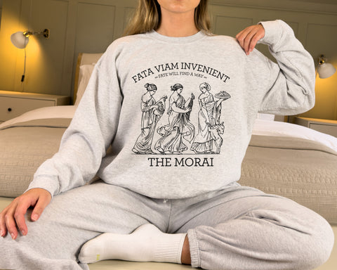 Fate will find a way sweatshirt | The Morai Greek Mythology Fate will find a way sweatshirt | The Morai Greek Mythology