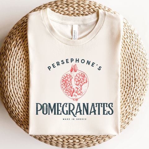 Persephone's Pomegranates T-Shirt | Hades And Persephone Persephone's Pomegranates T-Shirt | Hades And Persephone