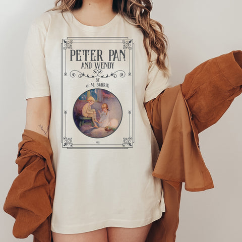 Peter Pan t-shirt by J M Barrie | Peter Pan and Wendy Peter Pan t-shirt by J M Barrie | Peter Pan and Wendy