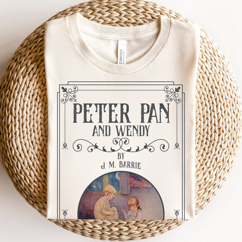 Peter Pan t-shirt by J M Barrie | Peter Pan and Wendy Peter Pan t-shirt by J M Barrie | Peter Pan and Wendy