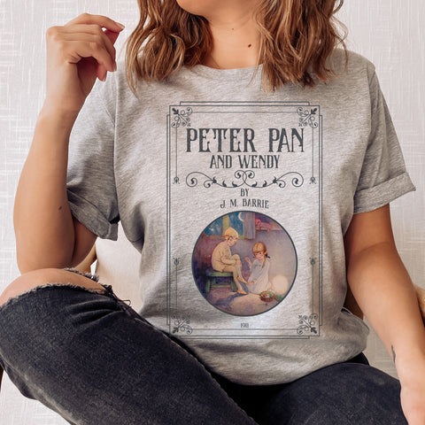 Peter Pan t-shirt by J M Barrie | Peter Pan and Wendy Peter Pan t-shirt by J M Barrie | Peter Pan and Wendy
