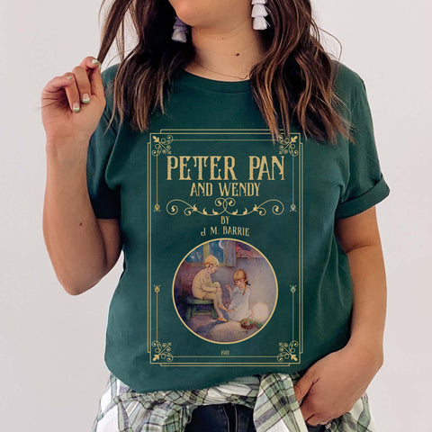 Peter Pan t-shirt by J M Barrie | Peter Pan and Wendy Peter Pan t-shirt by J M Barrie | Peter Pan and Wendy
