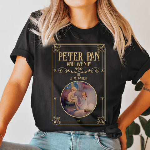 Peter Pan t-shirt by J M Barrie | Peter Pan and Wendy Peter Pan t-shirt by J M Barrie | Peter Pan and Wendy