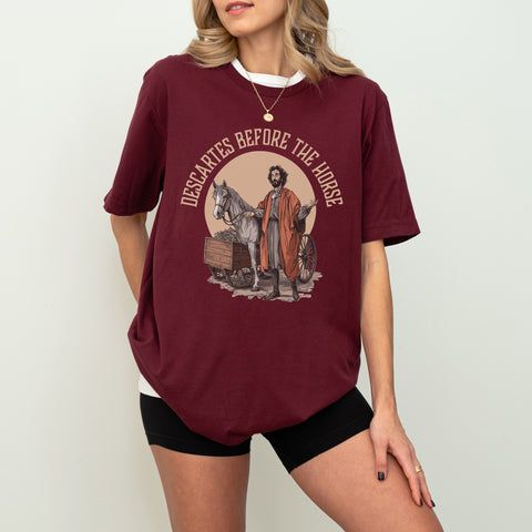 Descartes before the horse | Philosophers collection Descartes before the horse | Philosophers collection