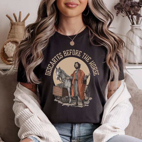 Descartes before the horse | Philosophers collection Descartes before the horse | Philosophers collection