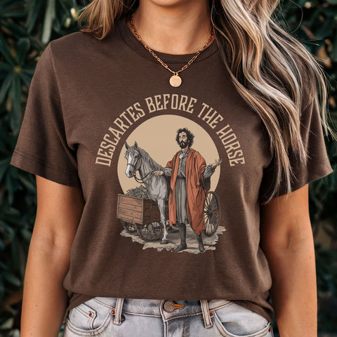 Descartes before the horse | Philosophers collection Descartes before the horse | Philosophers collection