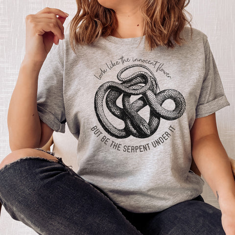 Be the serpent T-Shirt | William Shakespeare Be the serpent T-Shirt | William Shakespeare