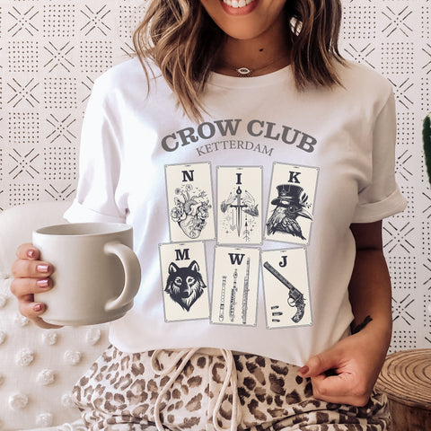 Crow Club Ketterdam t-shirt | Six of Crows Crow Club Ketterdam t-shirt | Six of Crows
