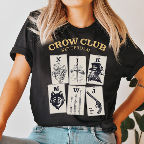 Crow Club Ketterdam t-shirt | Six of Crows Crow Club Ketterdam t-shirt | Six of Crows
