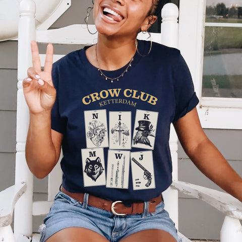 Crow Club Ketterdam t-shirt | Six of Crows Crow Club Ketterdam t-shirt | Six of Crows