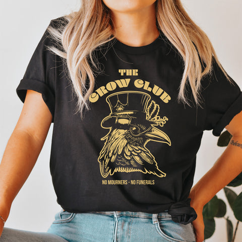 The Crow Club T-Shirt - No Mourners, No Funerals | Six Of Crows The Crow Club T-Shirt - No Mourners, No Funerals | Six Of Crows