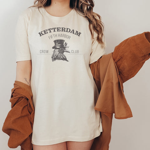 Ketterdam Crow Club T-shirt | Six of Crows Ketterdam Crow Club T-shirt | Six of Crows