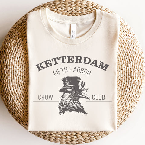 Ketterdam Crow Club T-shirt | Six of Crows Ketterdam Crow Club T-shirt | Six of Crows