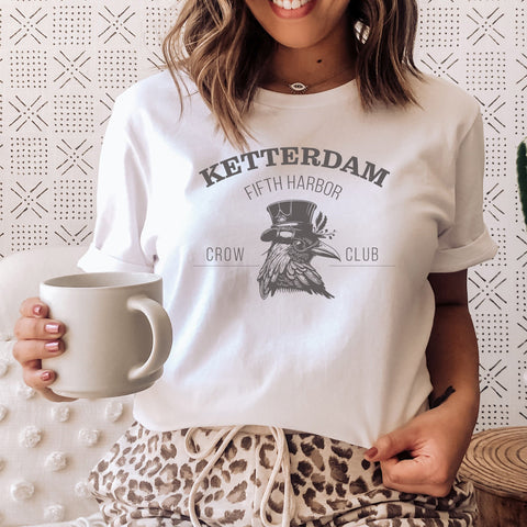 Ketterdam Crow Club T-shirt | Six of Crows Ketterdam Crow Club T-shirt | Six of Crows