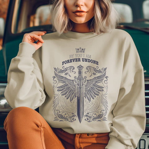 By You I Am Forever Undone sweatshirt | The Cruel Prince By You I Am Forever Undone sweatshirt | The Cruel Prince