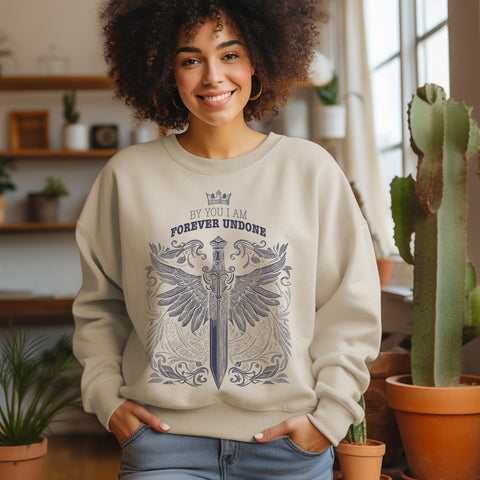 By You I Am Forever Undone sweatshirt | The Cruel Prince By You I Am Forever Undone sweatshirt | The Cruel Prince
