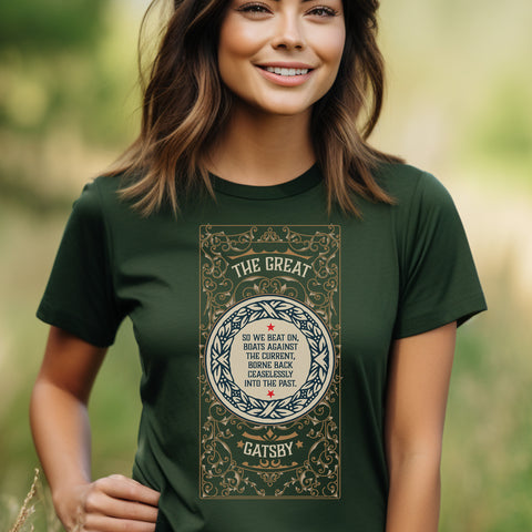 Boats against the current | The Great Gatsby Boats against the current | The Great Gatsby