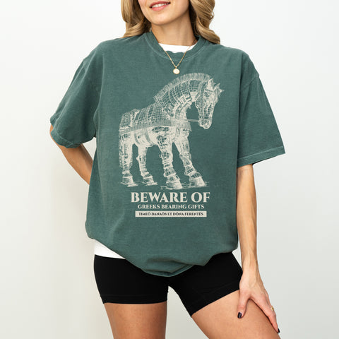 Beware of Grreks bearing Gifts (Timeō Danaōs et dōna ferentēs)| The Iliad, Homer Beware of Grreks bearing Gifts (Timeō Danaōs et dōna ferentēs)| The Iliad, Homer