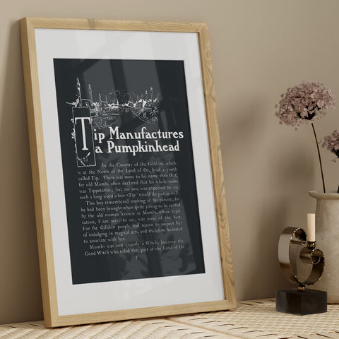 Wizard Of Oz Chapter One print | Original Illustration poster Wizard Of Oz Chapter One print | Original Illustration poster