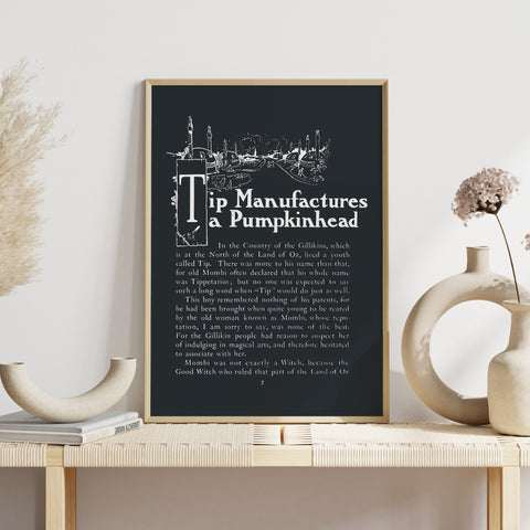 Wizard Of Oz Chapter One print | Original Illustration poster Wizard Of Oz Chapter One print | Original Illustration poster