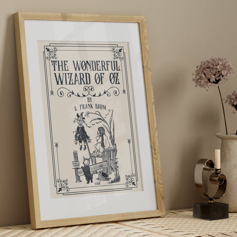 The Wonderful Wizard Of Oz print | Original Illustration poster The Wonderful Wizard Of Oz print | Original Illustration poster