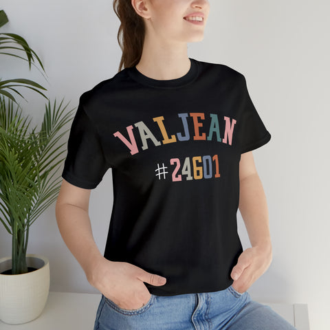 Valjean 324601 t-shirt | Les Miserables