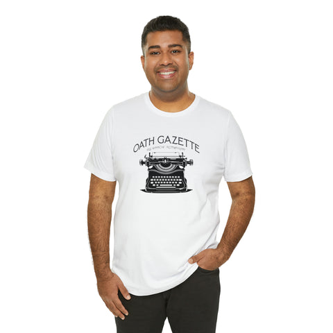 Oath Gazette - Iris Winnow and Roman Kitt t-shirt | Divine Rivals